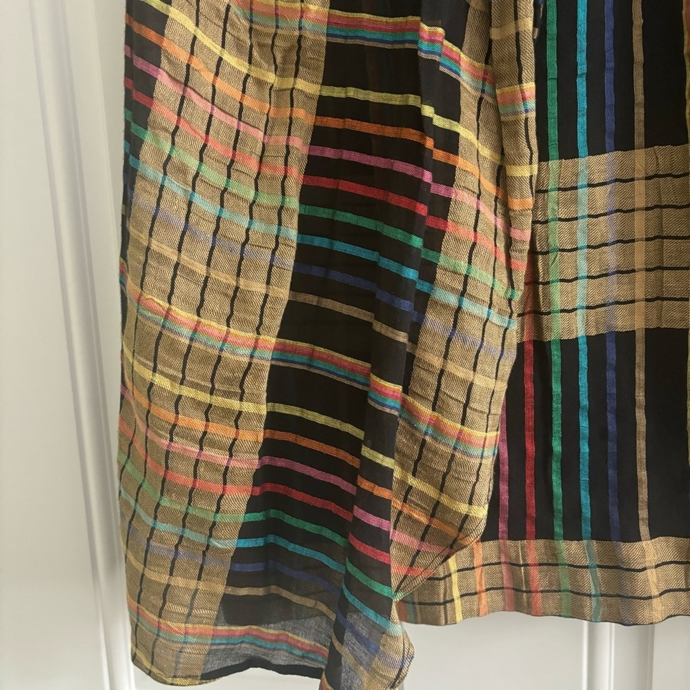 ❤️2/$15 or 3/$21❤️ Voice International Gauzy Faux Wraparound Skirt, Size XXS - Picture 4 of 10